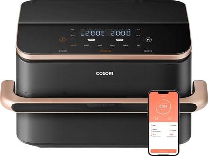 CAF-TF101S-AEUR ΜΕ ΑΠΟΣΠΩΜΕΝΟ ΚΑΔΟ 10 L 2800 W ΜΑΥΡΟ/ΡΟΖ ΧΡΥΣΟ ΦΡΙΤΕΖΑ ΑΕΡΟΣ COSORI