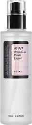 AHA 7 WHITEHEAD POWER LIQUID ΥΓΡΟ ΚΑΤΑ ΤΩΝ ΜΑΥΡΩΝ ΣΤΙΓΜΑΤΩΝ ΜΕ ΦΥΣΙΚΑ ΟΞΕΑ 100ML COSRX