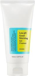 LOW PH GOOD MORNING GEL CLEANSER ΑΝΑΖΩΟΓΟΝΗΤΙΚΟ ΠΡΩΙΝΟ ΚΑΘΑΡΙΣΤΙΚΟ ΜΕ ΧΑΜΗΛΟ PH & ΛΑΔΙ ΤΕΙΟΔΕΝΤΡΟΥ 150ML COSRX