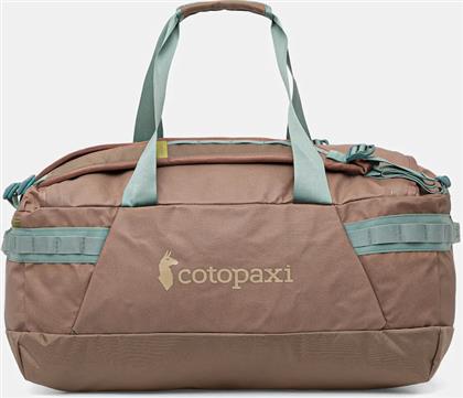 ΑΘΛΗΤΙΚΗ ΤΣΑΝΤΑ ALLPA 55L ΧΡΩΜΑ: ΚΑΦΕ, S25492U1379 COTOPAXI
