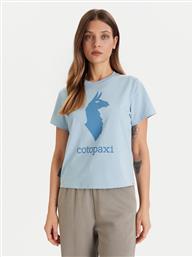 T-SHIRT LLAMA F25474W1529 ΓΑΛΑΖΙΟ REGULAR FIT COTOPAXI