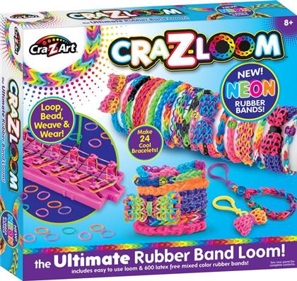 CRA-Z-ART CRA-Z-LOOM ΑΡΓΑΛΕΙΟΣ ULTIMATE RUBBER BAND-2 ΣΧΕΔΙΑ (19128)