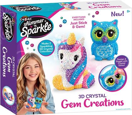 SHIMMER'N SPARKLE 3D CRYSTAL GEM CREATIONS (65667) CRA-Z-ART