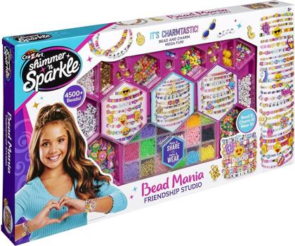 SHIMMER 'N SPARKLE BEAD MANIA FRIENDSHIP STUDIO (65631) CRA-Z-ART