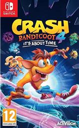CRASH BANDICOOT 4: ITS ABOUT TIME - NINTENDO SWITCH