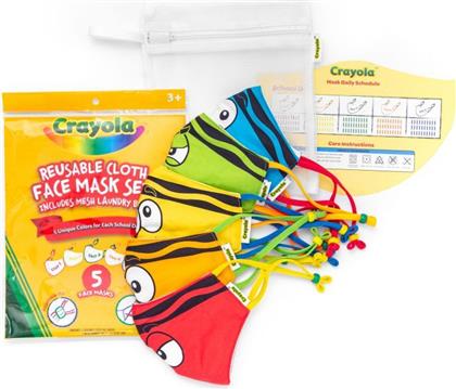 SMP ΣΕΤ ΜΑΣΚΕΣ ΥΦΑΣΜΑΤΙΝΕΣ TIP FACES-TEEN/ADULT (170-220632) CRAYOLA