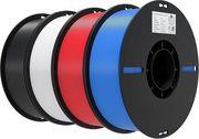 EN-PLA VALUE PACK BLACK & WHITE & RED & BULE - ENDER FILAMENT 4KG 1.75 CREALITY