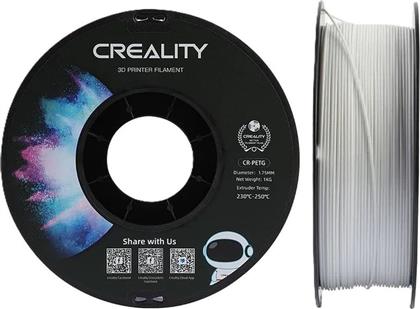 ΝΗΜΑ 3D ΕΚΤΥΠΩΤΗ CR-PETG 1KG 1.75MM - ΛΕΥΚΟ CREALITY