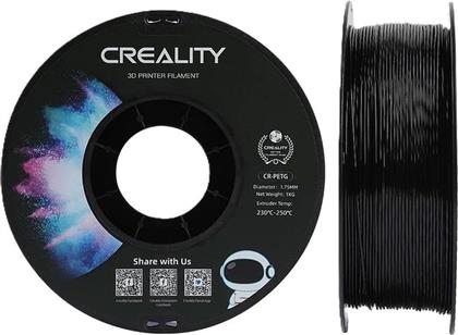 ΝΗΜΑ 3D ΕΚΤΥΠΩΤΗ CR-PETG 1KG 1.75MM - ΜΑΥΡΟ CREALITY