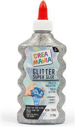 ΚΟΛΛΑ ΜΕ GLITTER ΑΣΗΜΙ 177ML 1ΤΜΧ PRG00825 CREAMANIA