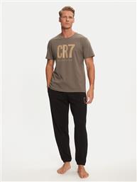 ΠΙΤΖΑΜΑ 8730-42-1033 ΓΚΡΙ REGULAR FIT CRISTIANO RONALDO CR7