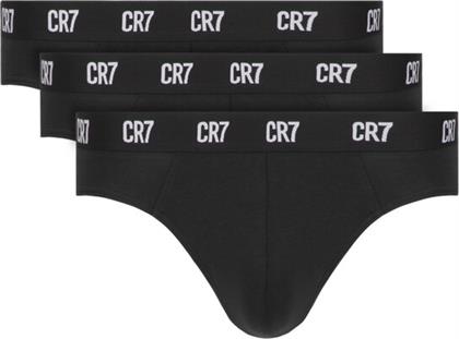 ΣΕΤ ΣΛΙΠ 3 ΤΜΧ. MAIN BASIC BRIEF 3-PACK 8100-66-900 ΜΑΥΡΟ CRISTIANO RONALDO CR7