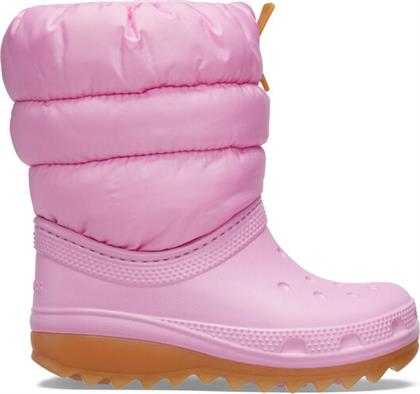 ΜΠΟΤΕΣ ΧΙΟΝΙΟΥ CLASSIC NEO PUFF BOOT K 207684 ΡΟΖ CROCS