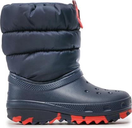 ΜΠΟΤΕΣ ΧΙΟΝΙΟΥ CLASSIC NEO PUFF BOOT K 207684 ΣΚΟΥΡΟ ΜΠΛΕ CROCS