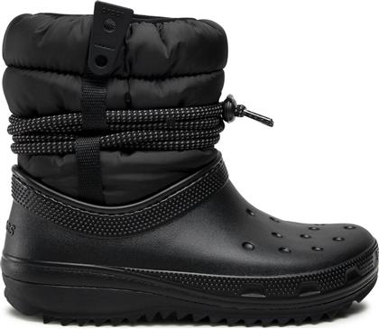 ΜΠΟΤΕΣ ΧΙΟΝΙΟΥ CLASSIC NEO PUFF LUXE BOOT W 207312 ΜΑΥΡΟ CROCS