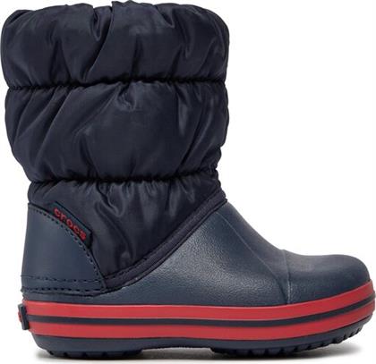 ΜΠΟΤΕΣ ΧΙΟΝΙΟΥ WINTER PUFF 14613 ΣΚΟΥΡΟ ΜΠΛΕ CROCS