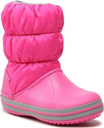 ΜΠΟΤΕΣ ΧΙΟΝΙΟΥ WINTER PUFF BOOT KIDS 14613-6TR ΡΟΖ CROCS