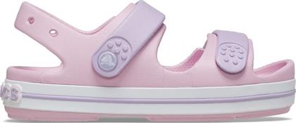 CROCBAND ΠΑΙΔΙΚΑ ΣΑΝΔΑΛΙΑ ΓΙΑ ΚΟΡΙΤΣΙΑ PINK - ΡΟΖ CROCS