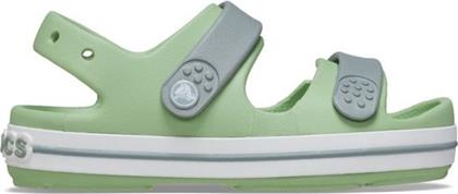 CROCBAND ΒΡΕΦΙΚΑ ΣΑΝΔΑΛΙΑ ΓΙΑ ΑΓΟΡΙΑ GREEN GRAY - ΠΡΑΣΙΝΟ CROCS