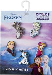 ΔΙΑΚΟΣΜΗΣΗ ΠΑΠΟΥΤΣΙΩΝ JIBBITZ FROZEN CHARACTER 5 PACK 10013626 ΕΓΧΡΩΜΟ CROCS