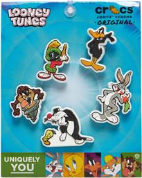 ΔΙΑΚΟΣΜΗΣΗ ΠΑΠΟΥΤΣΙΩΝ JIBBITZ LOONEY TUNES 5 PCK ΕΓΧΡΩΜΟ CROCS