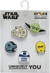 ΔΙΑΚΟΣΜΗΣΗ ΠΑΠΟΥΤΣΙΩΝ JIBBITZ STAR WARS 5PCK 10012077 ΕΓΧΡΩΜΟ CROCS