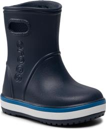 ΓΑΛΟΤΣΕΣ CROCBAND RAIN BOOT K 205827 ΣΚΟΥΡΟ ΜΠΛΕ CROCS