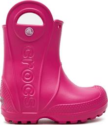 ΓΑΛΟΤΣΕΣ HANDLE IT RAIN BOOT KIDS 12803 ΡΟΖ CROCS