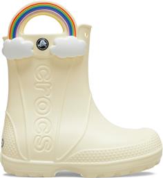 ΓΑΛΟΤΣΕΣ HANDLE IT RAINBOW RAIN BOOT KIDS 210026 ΚΙΤΡΙΝΟ CROCS