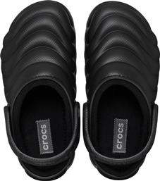 ΓΥΝΑΙΚΕΙΑ CLOGS ΜΕ FLEECE ΕΠΕΝΔΥΣΗ ''CLASSIC LINED OVERPUFF'' - E66097 ΜΑΥΡΟ CROCS