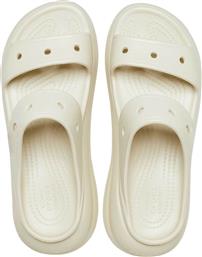 ΓΥΝΑΙΚΕΙΑ ΣΑΝΔΑΛΙΑ ΜΟΝΟΧΡΩΜΑ ''CRUSH SANDAL'' - E69004 ΚΡΕΜ CROCS