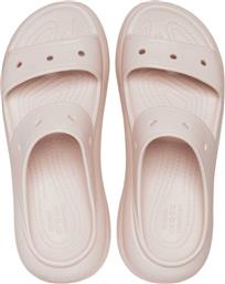 ΓΥΝΑΙΚΕΙΑ ΣΑΝΔΑΛΙΑ ΜΟΝΟΧΡΩΜΑ ''CRUSH SANDAL'' - E69004 ΡΟΖ CROCS