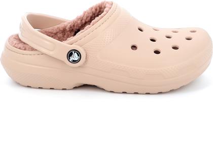 ΓΥΝΑΙΚΕΙΟ ΣΑΜΠΟ CLASSIC LINED CLOG ΧΡΩΜΑΤΟΣ ΡΟΖ 203591-7AF CROCS