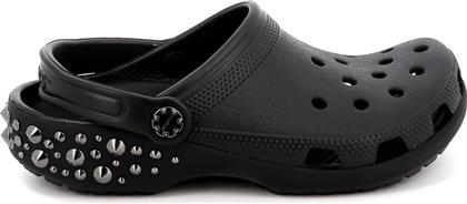 ΓΥΝΑΙΚΕΙΟ ΣΑΜΠΟ CLASSIC STUDDED CLOG ΑΝΑΤΟΜΙΚΟ ΧΡΩΜΑΤΟΣ ΜΑΥΡΟ 211596-001 CROCS