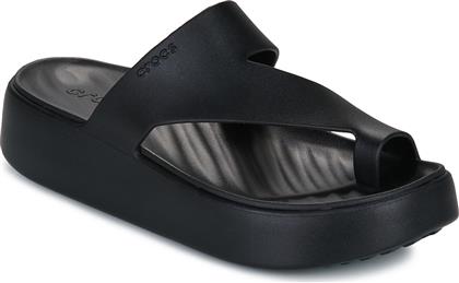 MULES GETAWAY PLATFORM TOE LOOP CROCS