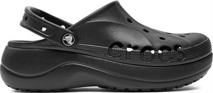 ΠΑΝΤΟΦΛΕΣ BAYA PLATFORM CLOG 208186-001 ΜΑΥΡΟ CROCS