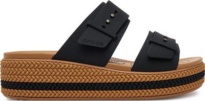 ΠΑΝΤΟΦΛΕΣ BROOKLYN WOVEN BUCKLE 209978 ΜΑΥΡΟ CROCS