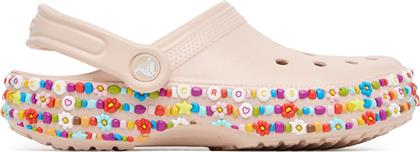 ΠΑΝΤΟΦΛΕΣ CLASSIC BEADED BAND 211614 ΜΠΕΖ CROCS