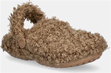 ΠΑΝΤΟΦΛΕΣ CLASSIC DOODLE FUR LINED CLOG ΧΡΩΜΑ: ΜΠΕΖ, 210849 CROCS