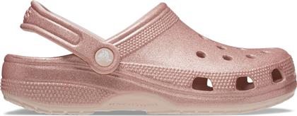 ΠΑΝΤΟΦΛΕΣ CLASSIC GLITTER CLOG QUARTZ 205942 ΡΟΖ CROCS