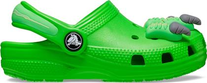 ΠΑΝΤΟΦΛΕΣ CLASSIC IAM DINOSAUR CLOG T 209700 ΠΡΑΣΙΝΟ CROCS