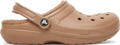 ΠΑΝΤΟΦΛΕΣ CLASSIC LINED CLOG 203591 ΚΑΦΕ CROCS