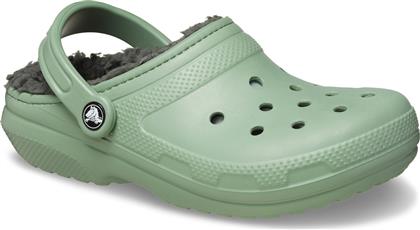 ΠΑΝΤΟΦΛΕΣ CLASSIC LINED CLOG 203591 ΠΡΑΣΙΝΟ CROCS από το EPAPOUTSIA