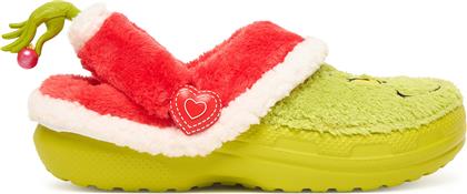 ΠΑΝΤΟΦΛΕΣ CLASSIC LINED CLOG 211688 ΠΡΑΣΙΝΟ CROCS