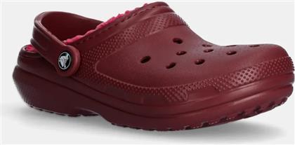 ΠΑΝΤΟΦΛΕΣ CLASSIC LINED CLOG ΧΡΩΜΑ: ΚΟΚΚΙΝΟ, 203591 CROCS