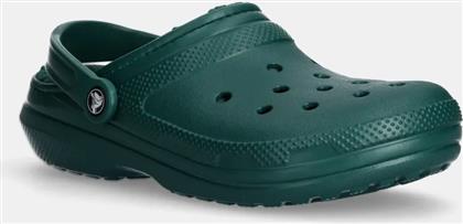 ΠΑΝΤΟΦΛΕΣ CLASSIC LINED CLOG ΧΡΩΜΑ: ΠΡΑΣΙΝΟ, 203591 CROCS