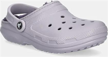 ΠΑΝΤΟΦΛΕΣ CLASSIC LINED CLOG ΧΡΩΜΑ: ΡΟΖ, 203591 CROCS