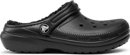 ΠΑΝΤΟΦΛΕΣ CLASSIC LINED CLOG K 207010 ΜΑΥΡΟ CROCS