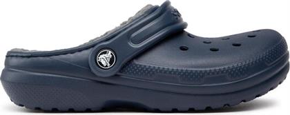 ΠΑΝΤΟΦΛΕΣ CLASSIC LINED CLOG K 207010 ΣΚΟΥΡΟ ΜΠΛΕ CROCS