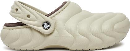 ΠΑΝΤΟΦΛΕΣ CLASSIC LINED OVERPUFF CLOG 210059 ΜΠΕΖ CROCS